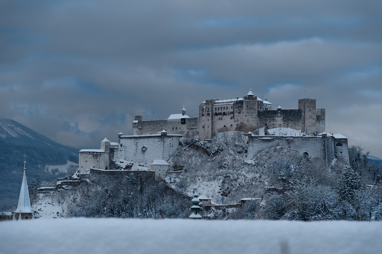 Salzburg, Austria is one of the top European vacation destinations in January