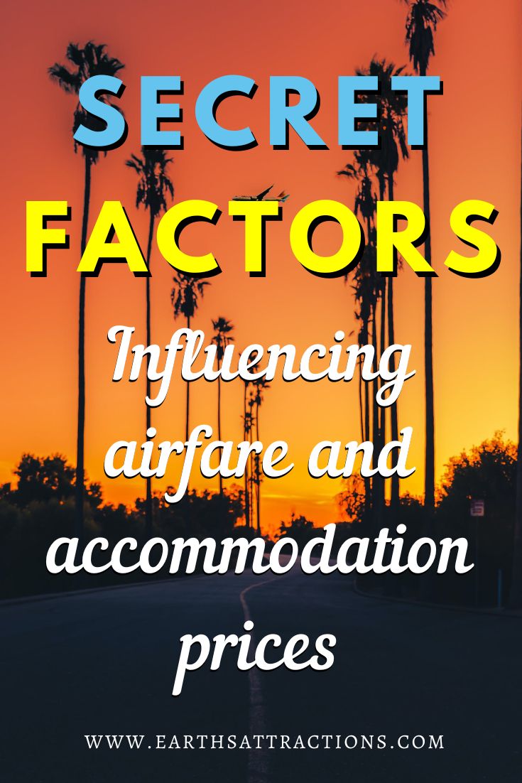 The Unexpected Factors Influencing Airfare and Accommodation Prices. Discover why do flight ticket prices increase and why do accommodation prices increase. What affects flight prices? Discover now these surprising factors influencing airfare and accommodation prices #travelfacts #facts #airfare #planetickets #flightticket #flightticketcost #accommodation #accommodationtips #traveltips #secrets 