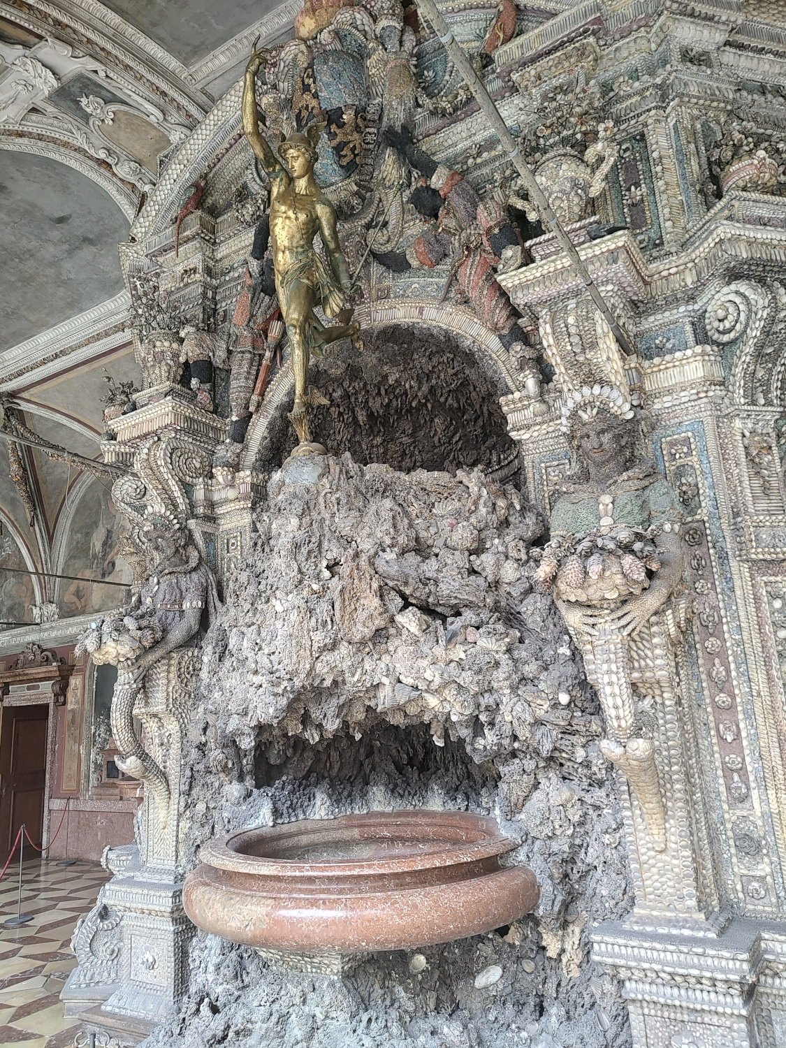 The Grotto at the Residenz Palace, Munich - closer view