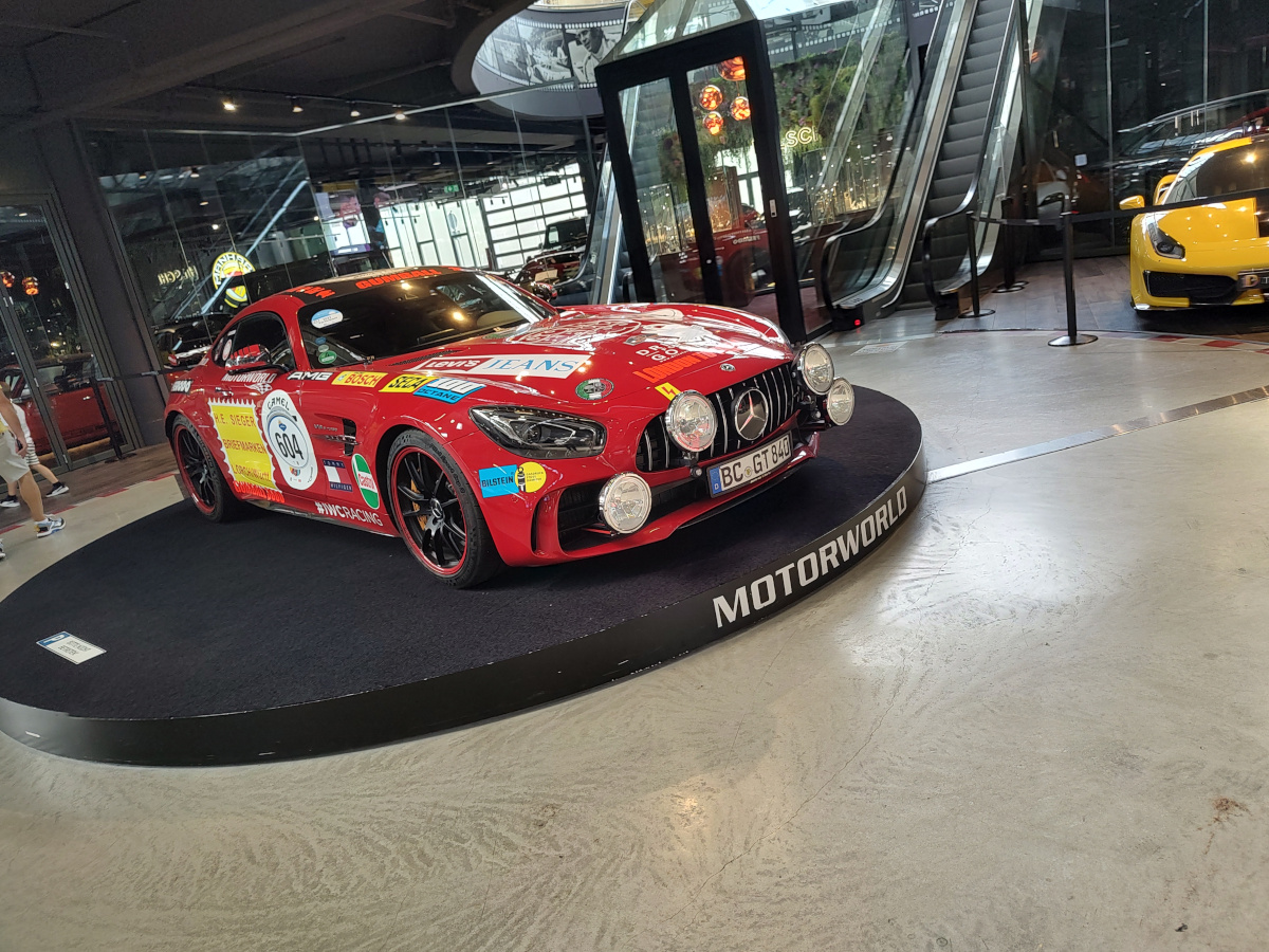 Cool things to do in Munich - Motorworld Munchen hidden gem in Munich Mercedes