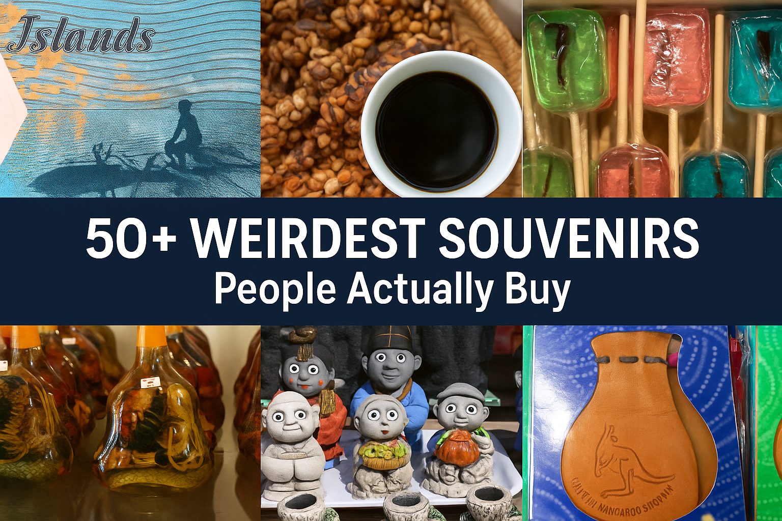 From Canned Air and Water to Cane Toad Wallets: The 50+ Weirdest Souvenirs People Actually Buy