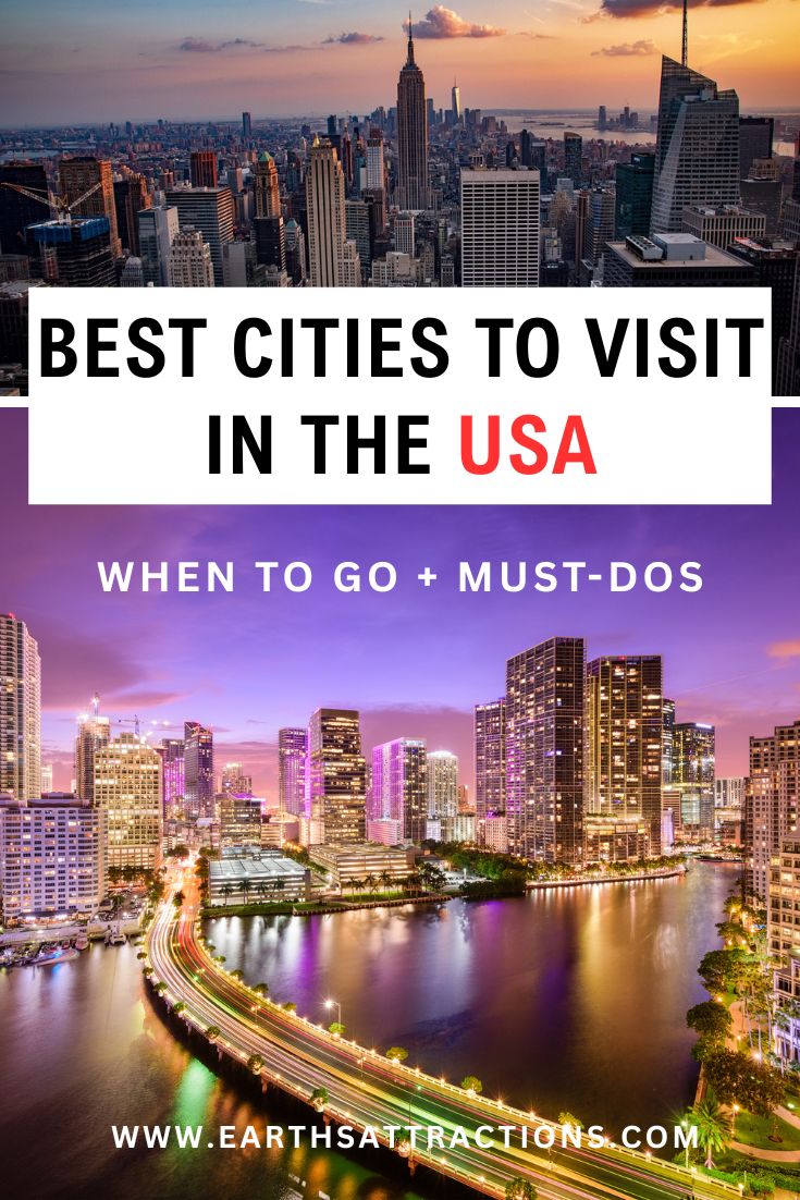 Best U.S. Cities to Visit. Planning a dream trip? Start with our must-visit cities in the US - NYC, SF, LA, D.C., Chicago, Miami, Nashville, Austin, Santa Fe, and more. Get exact timing and can’t-miss experiences. Save this pin and open the guide when you’re ready to book. #BestTimeToVisit #USAItinerary #CityBucketList #USACities #TravelPlanning #TravelChecklist #USATrip #RoadTripUSA #WeekendGetaway #BigCityVibes #TravelSmarter