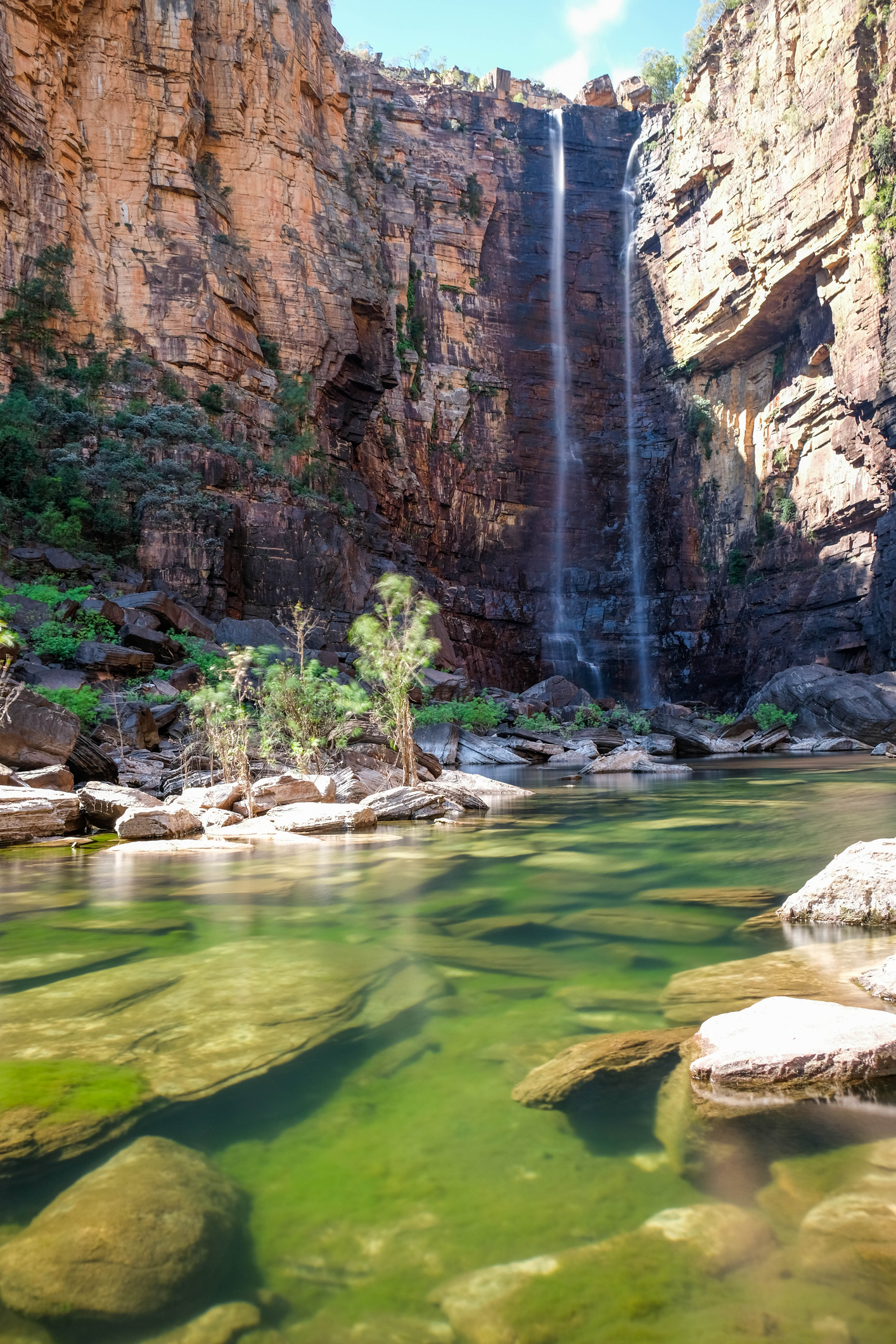 Jim Jim Falls, Australia - most beautiful waterfalls in the world