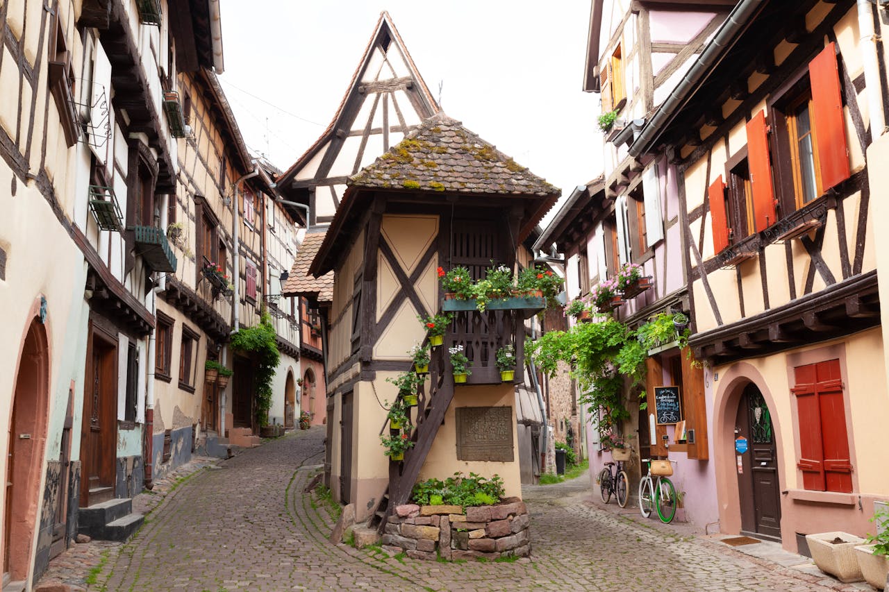 top 100 best places to visit in France - where to go in France - Eguisheim