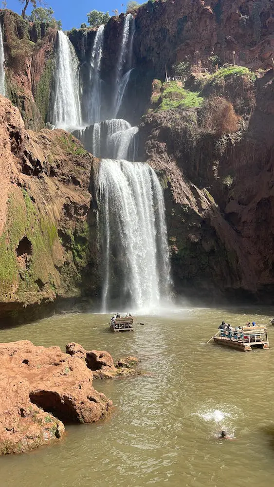Ouzoud Falls, Morocco - most famous waterfalls in the world