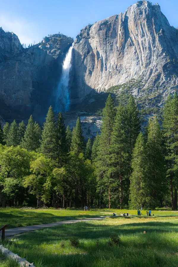 Yosemite Falls, USA easiest waterfalls to visit around the world