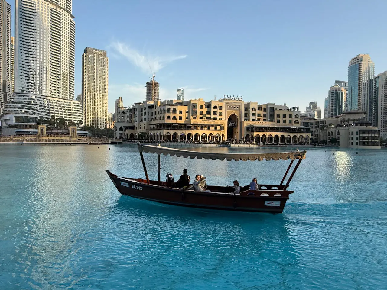 The Ultimate Dubai Bucket List for Everyone top Dubai activities - things to do in Dubai Abra Ride at Sunset