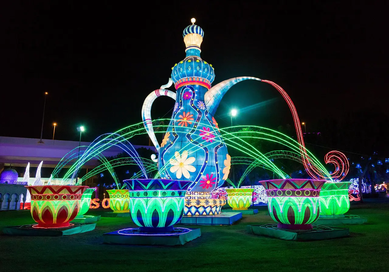 The Ultimate Dubai Bucket List for Everyone best things to do in Dubai - 100 Dubai places to visit - Dubai Garden Glow