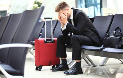 people missing flights because of airport theory