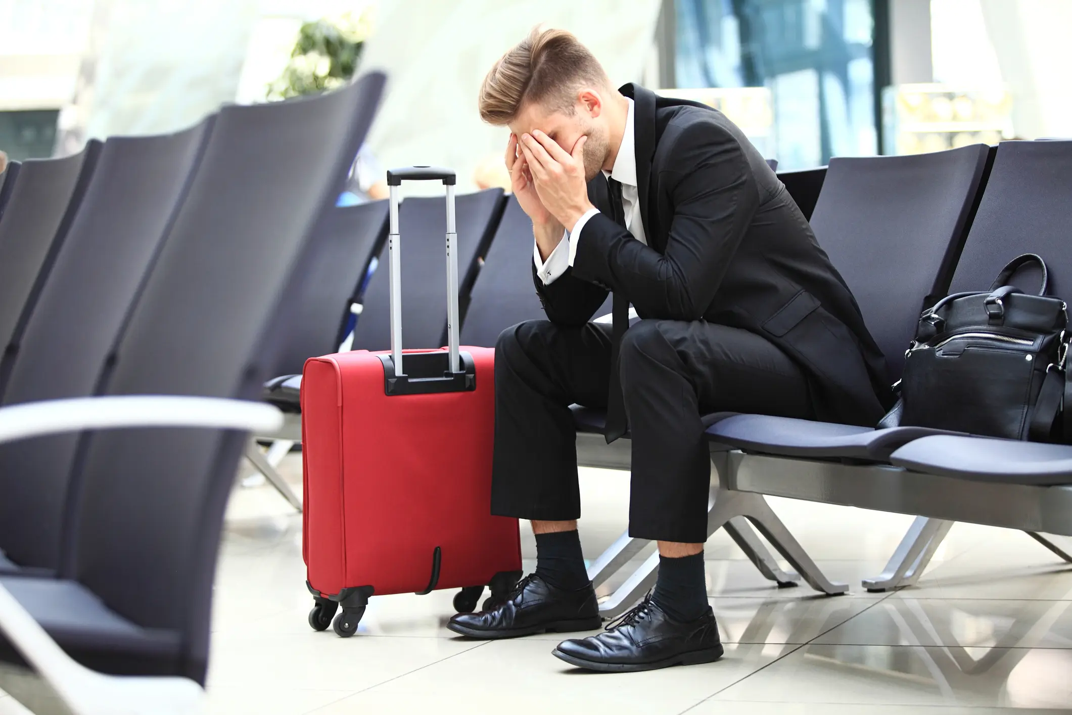 people missing flights because of airport theory
