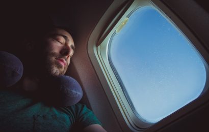 viral plane sleep hack on tiktok