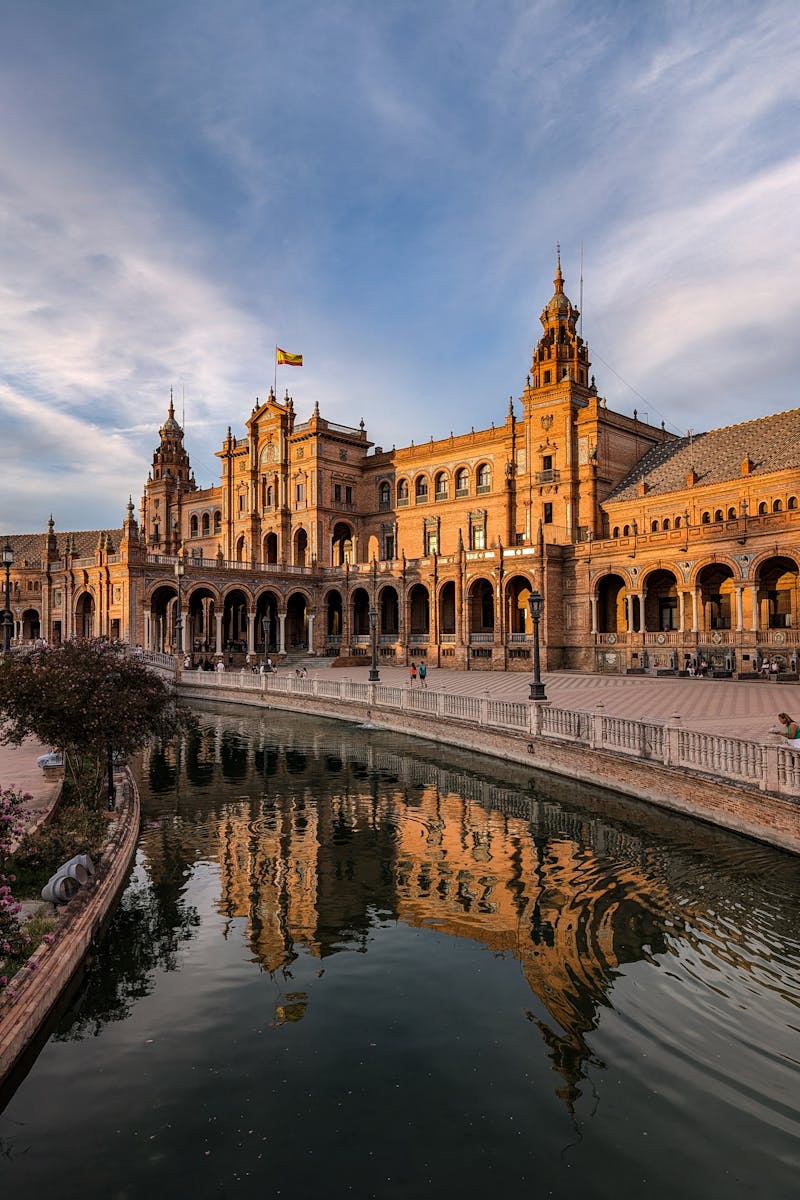 Seville glows in the afternoon