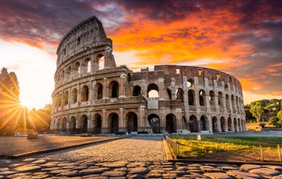 Colosseum, Rome, Italy - Which country has the most UNESCO World Heritage Sites in the world? Answer: Italy.