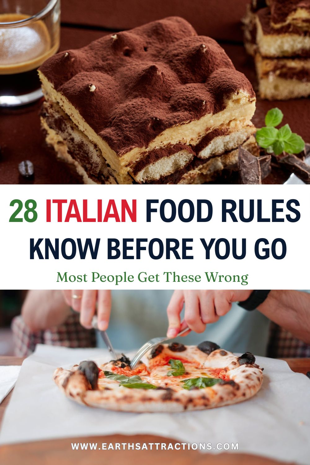 28 Italian Food Rules to Know Before You Go (Avoid Common Tourist Mistakes). Planning a trip to Italy? 🇮🇹 These 28 Italian food rules will help you avoid common tourist mistakes—from coffee habits and pasta etiquette to dining customs locals follow every day. Learn what not to do in Italian restaurants, how Italians eat, and the unwritten Italian food rules and dining etiquette you should know before visiting Italy. #italianfoodrules #italytraveltips #italyfoodtips #foodrulesitaly #italianfoodetiquette #italytravelguide #traveltipsitaly #whattodoinitaly #europetravel #italyfoodculture