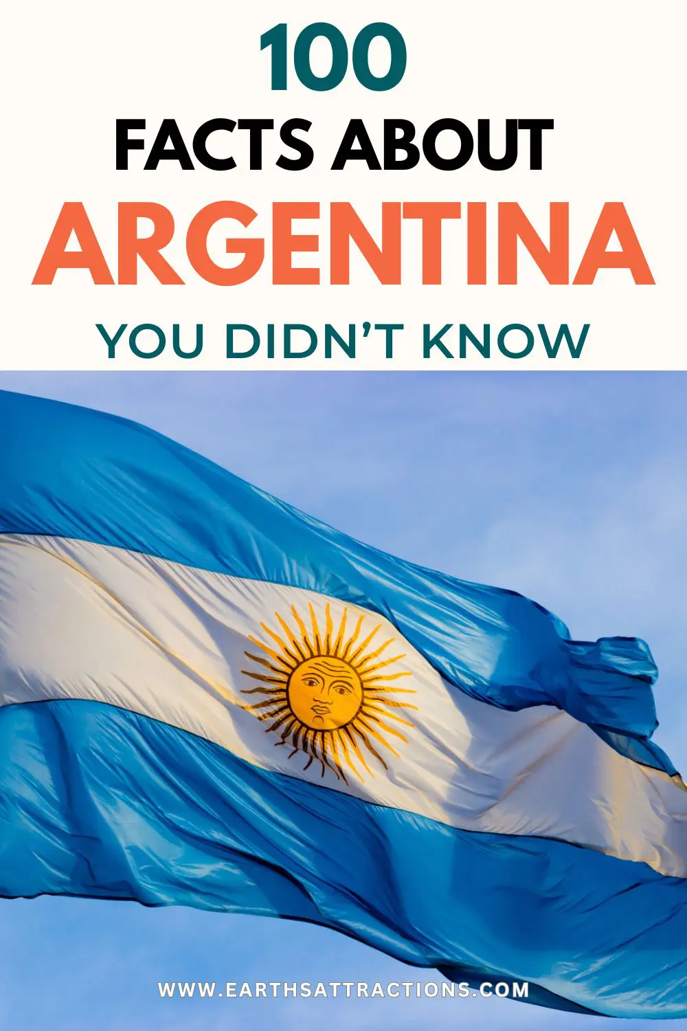 100 Surprising Facts About Argentina You Didn’t Know. How much do you really know about Argentina? Discover 100 surprising facts about Argentine culture, mate traditions, regional food, Buenos Aires, Patagonia, football, Lionel Messi, wildlife, inventions and history—including several popular claims that aren’t completely accurate. Save this Argentina facts list for travel inspiration, trivia, school projects or quiz night. #ArgentinaFacts #Argentina #ArgentineCulture #ArgentinaTravel #SouthAmerica #TravelTrivia #WorldFacts #FootballFacts