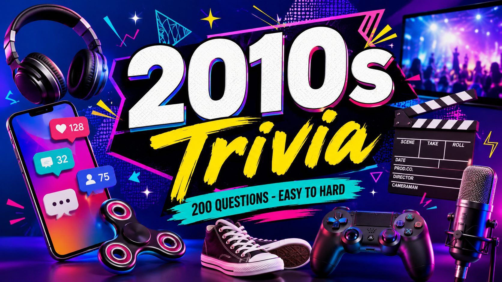 200 2010s Trivia Questions and Answers - Easy to Hard