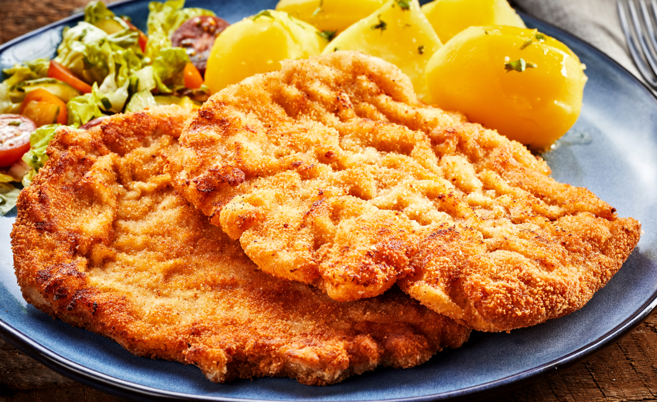 Schnitzel - the popular Austrian dish