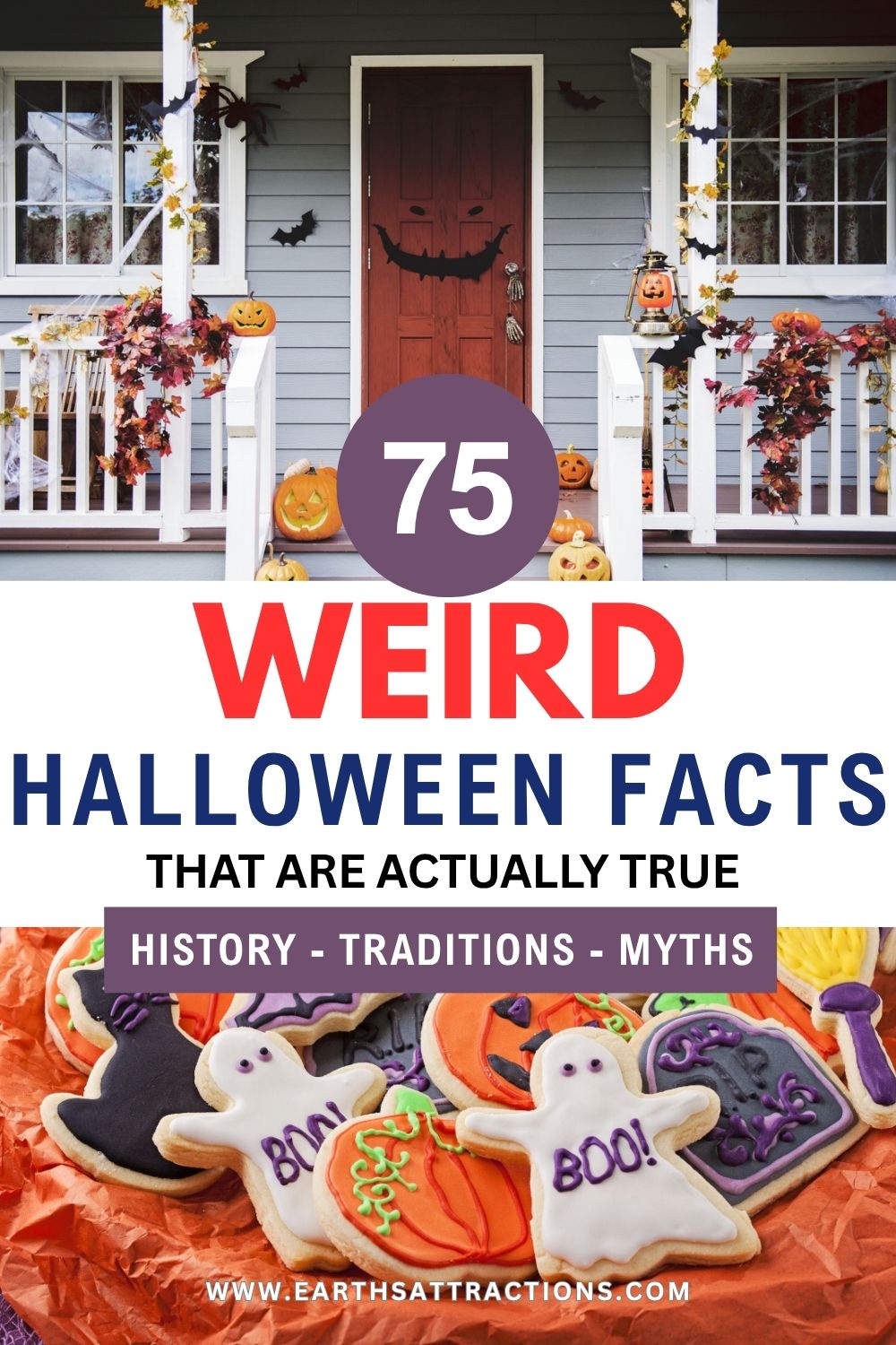 75 Weird Halloween Facts: Strange History, Laws, Myths & Superstitions. Looking for weird Halloween facts that go beyond the usual pumpkin trivia? These 75 fact-checked Halloween facts cover strange old traditions, real Halloween laws, candy history, spooky superstitions, Halloween myths, trick-or-treating origins and surprising stories from the past. Some famous Halloween “facts” are very different once you check the evidence. #WeirdHalloweenFacts #HalloweenFacts #HalloweenMyths #HalloweenSuperstitions #Halloween Pin created using photos from Dreamstime