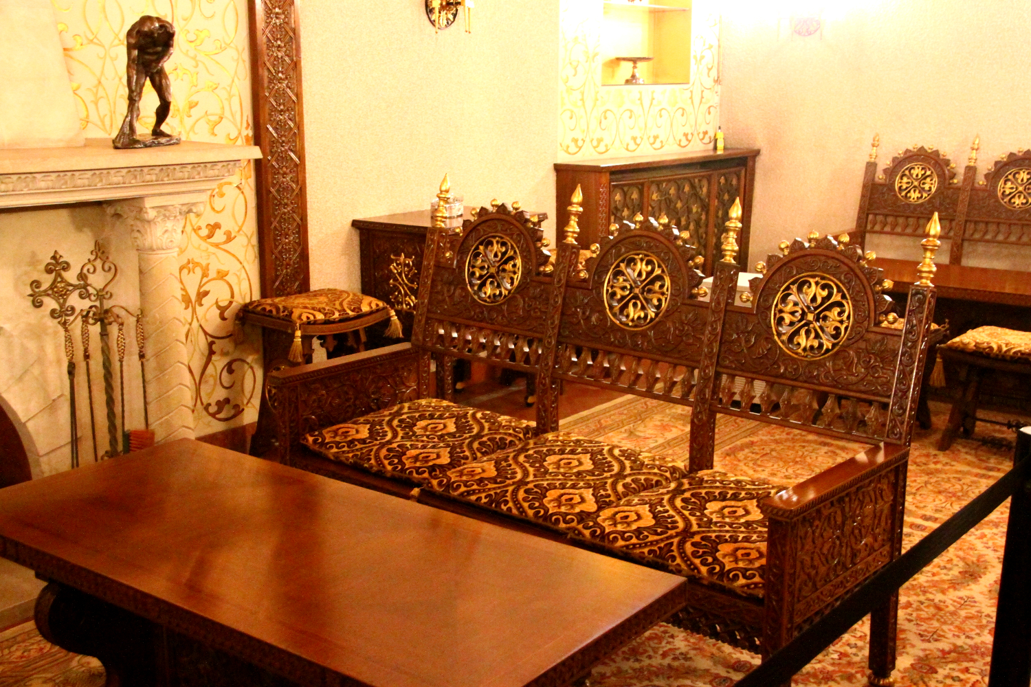 Wine cellar inside Ceaușescu Mansion