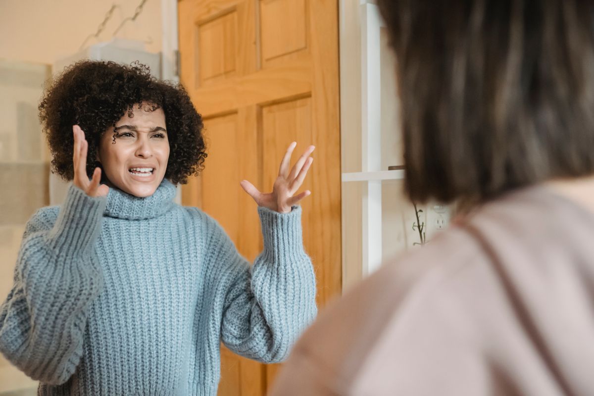 women arguing