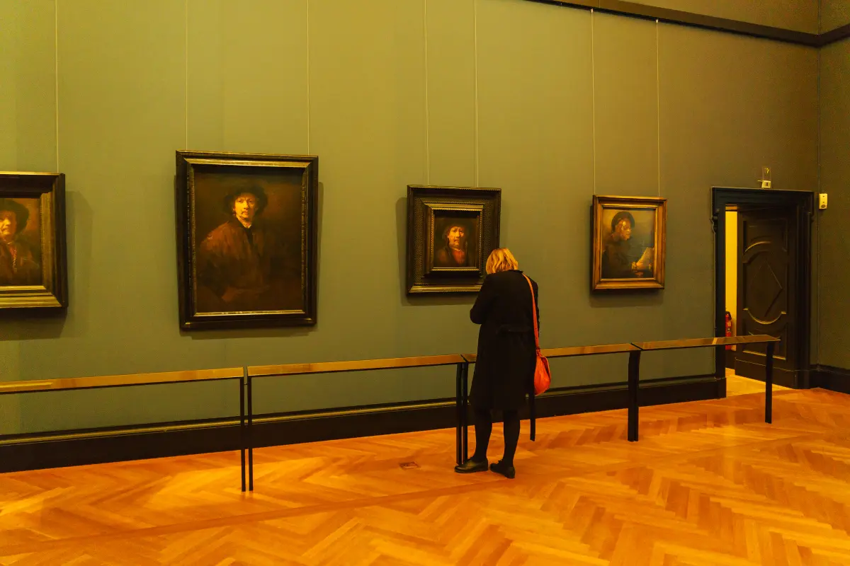 Rembrandt - Kunsthistorisches Museum Vienna. Editorial photo