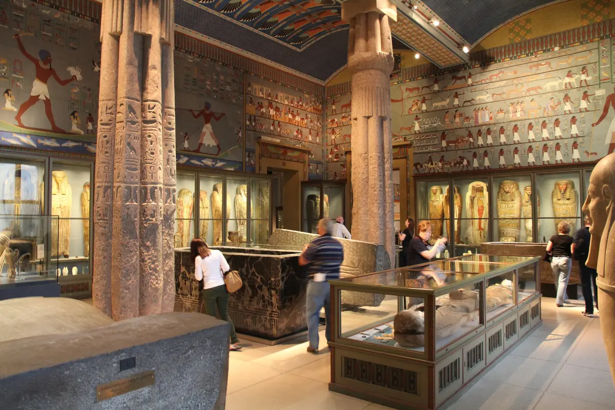 Ancient Egypt Kunsthistorisches Museum Vienna. Editorial photo